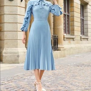 NWOT Pleated Hem Dress